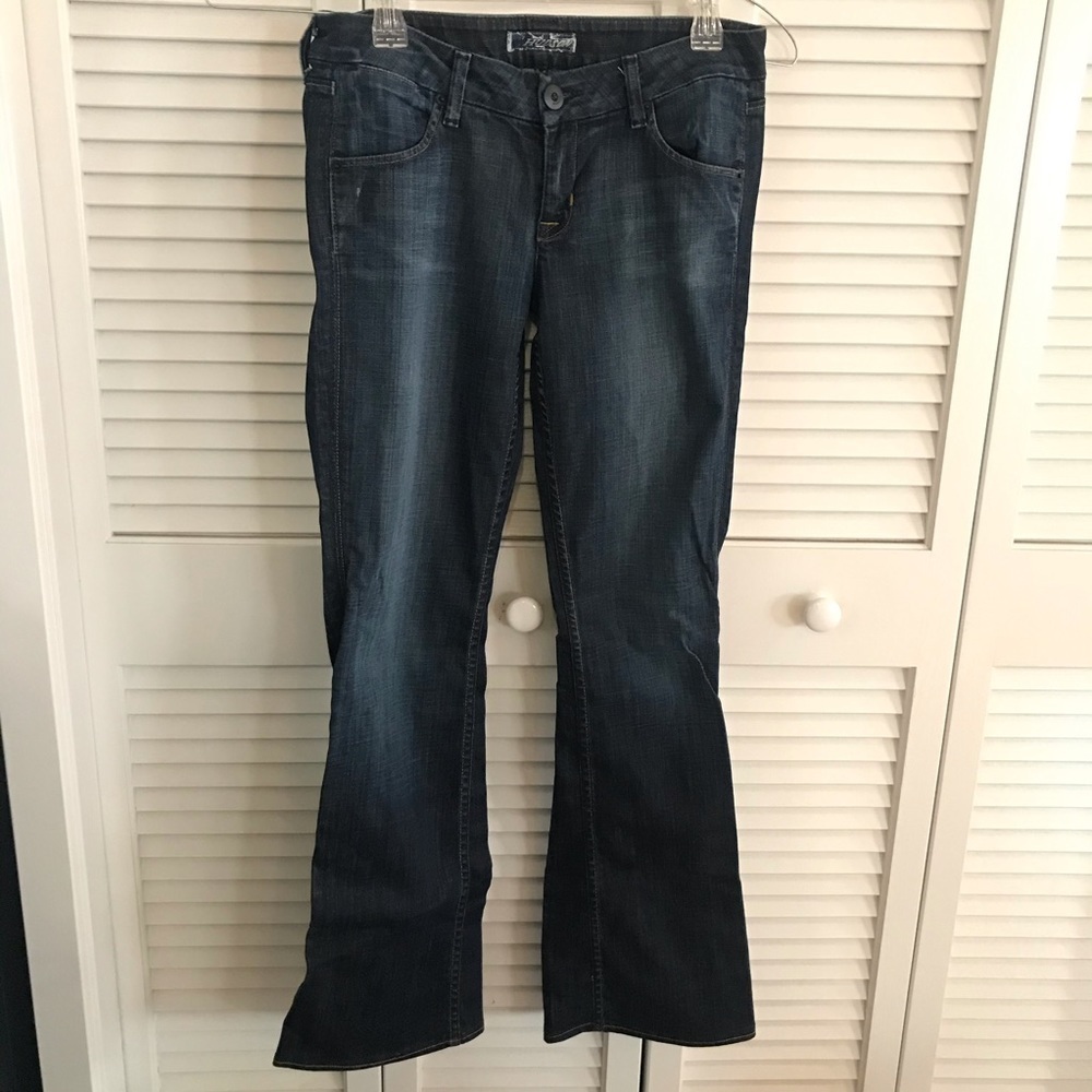Hudson Low Rise Boot Cut Ellis Jeans Women’s Dark Indigo Blue Wash Denim Size 29